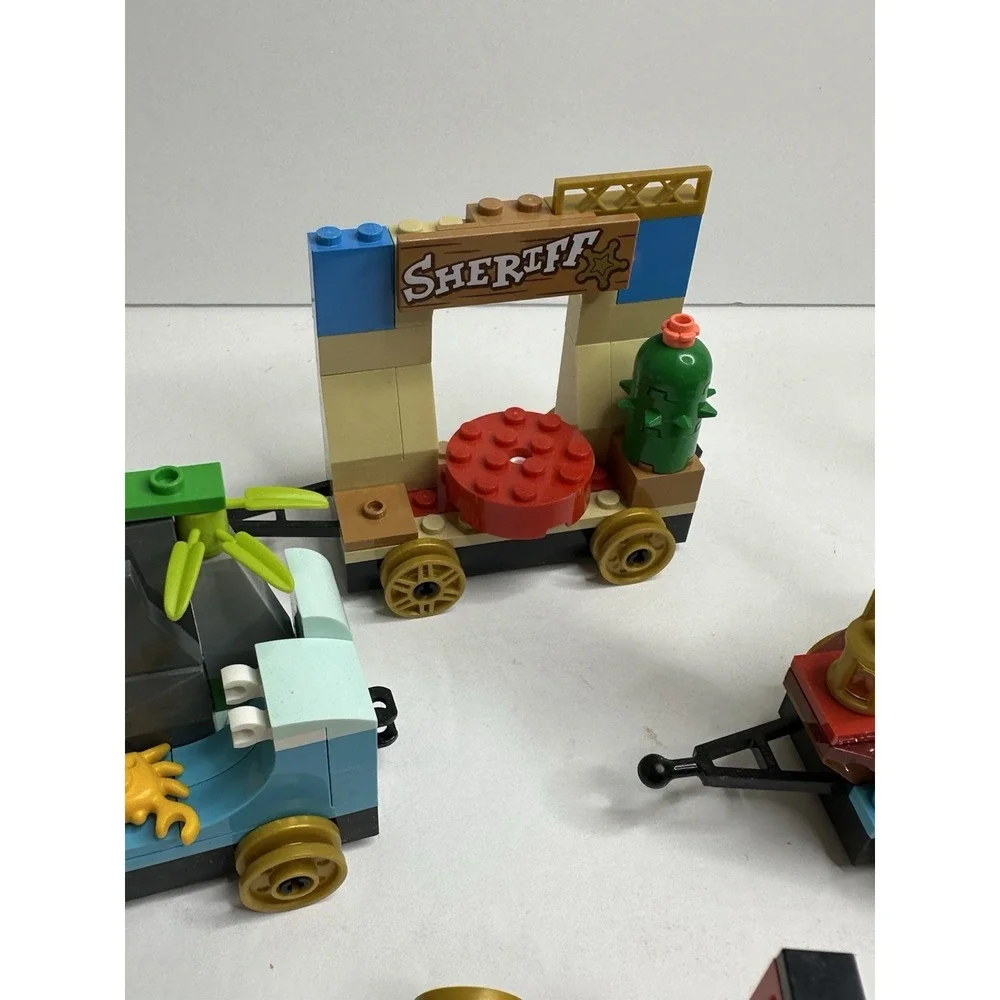 Legos Mickey Minnie Mouse Tinkerbell Peter Pan Woody Moana Train Set 43212